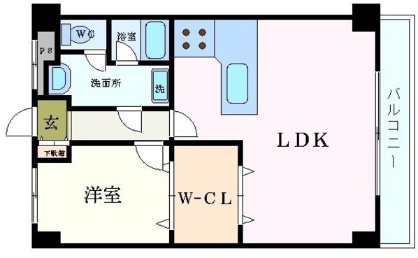 芦屋駅 徒歩3分 8階の物件間取画像